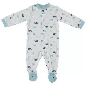 Chickpea Baby Boys French Terry Printed Coverall